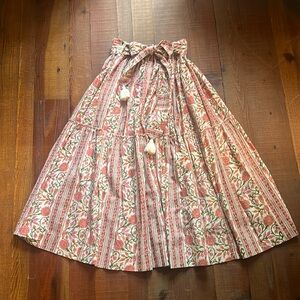 Mille Resort & Travel Block Print Skirt